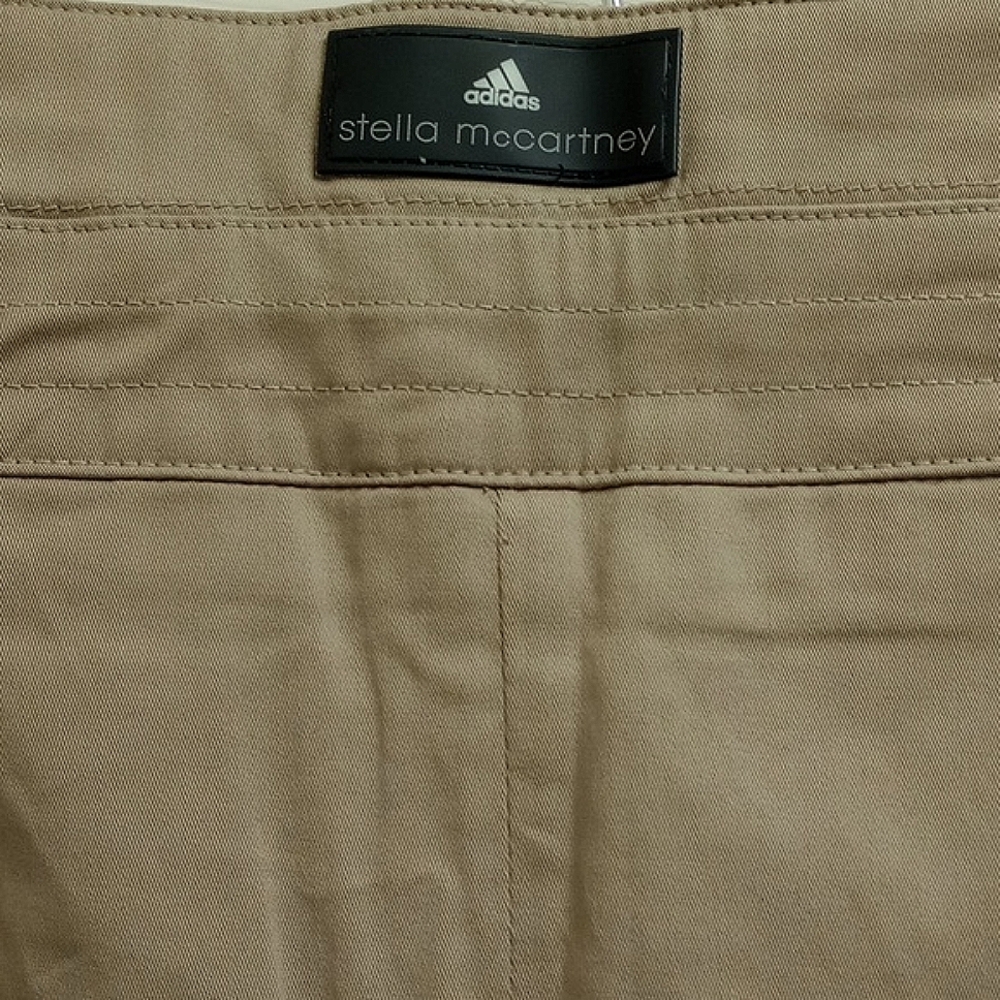 ADIDAS BY STELLA MCCARTNEY 3XDRY TECHNOLOGY BEIGE KHAKI TENNIS PICKLEBALL SKIRT - Picture 5 of 13